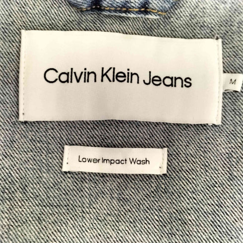 カルバンクラインジーンズ Calvin Klein Jeans ジップアップデニムベスト レディース import:M