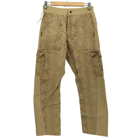 ドロボウニッキ 泥棒日記 和柄 刺繍 カーゴ ポケット ツイル ワーク パンツ メンズ