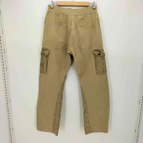 ドロボウニッキ 泥棒日記 和柄 刺繍 カーゴ ポケット ツイル ワーク パンツ メンズ