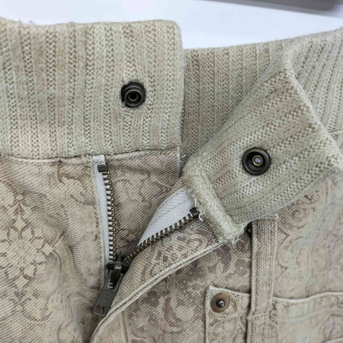 ドロボウニッキ 泥棒日記 和柄 刺繍 カーゴ ポケット ツイル ワーク パンツ メンズ