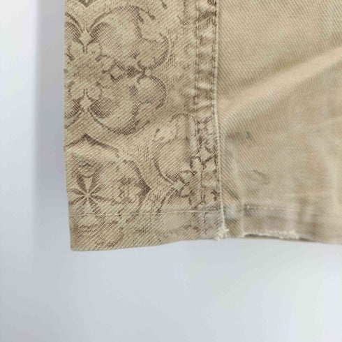 ドロボウニッキ 泥棒日記 和柄 刺繍 カーゴ ポケット ツイル ワーク パンツ メンズ