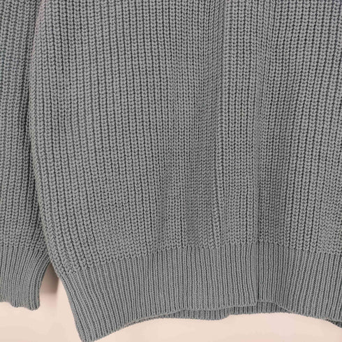 グリーンレーベルリラクシング GREEN LABEL RELAXING SC バルキーCO/AC 畦 クルーネック ニット レディース JPN:M