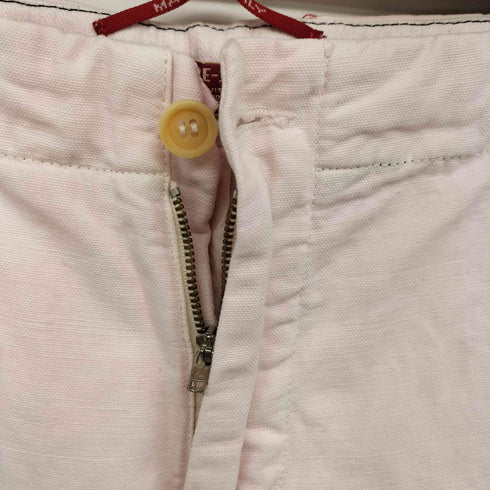 RA-RE イタリア製 サイドライン コットン リネン ワイド パンツ メンズ 33