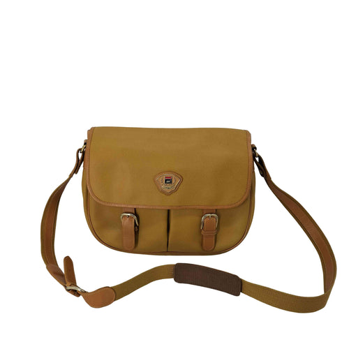 フィラ FILA Biella Italia レザーショルダーバッグ メンズ