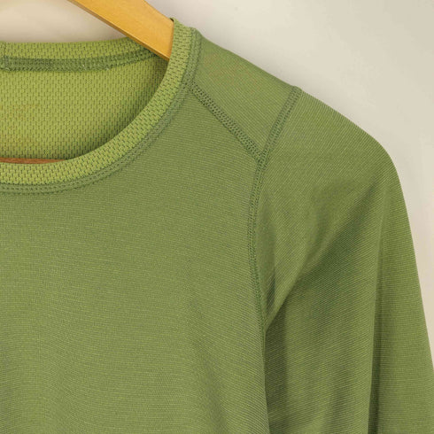 パタゴニア patagonia メッシュ クルーネック ロングスリーブ Tシャツ レディース import:XS