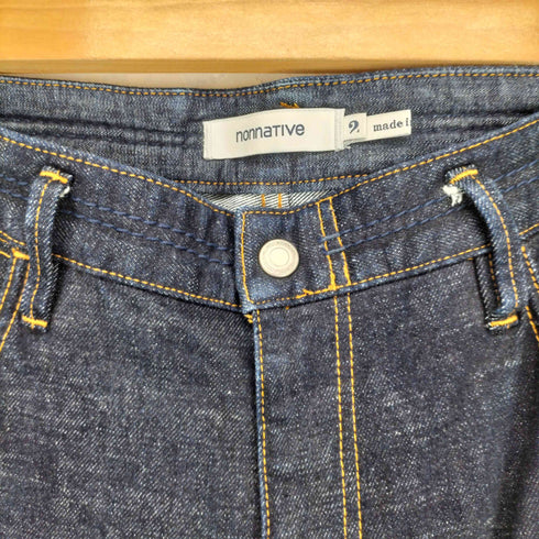 ノンネイティブ nonnative DWELLER 5P JEANS DROPPED FIT C/P 13oz DENIM STRETCH OW メンズ JPN:2
