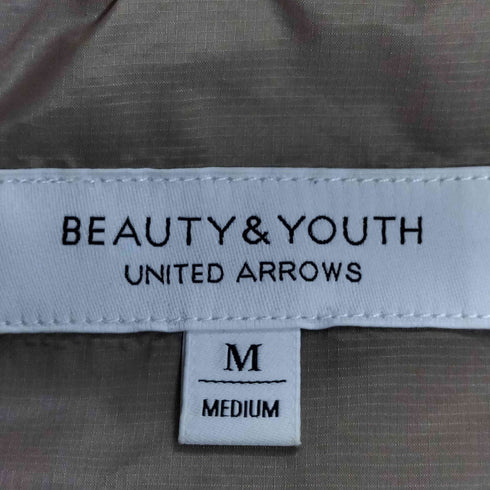 ビューティーアンドユースユナイテッドアローズ BEAUTY & YOUTH UNITED ARROWS ナイロン ポリ フーデッド モッズ コート レディース JPN:M