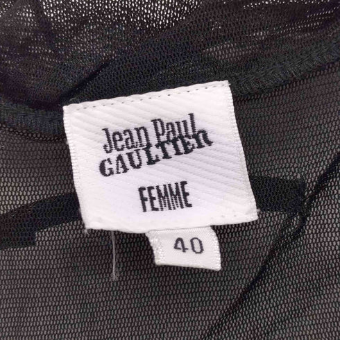 ジャンポールゴルチエフェム Jean Paul GAULTIER FEMME ノースリーブ カットソー レディース FR:40