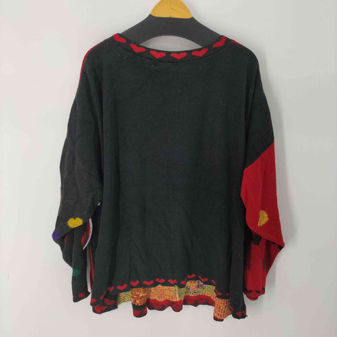 made in USA vintage knit sweater キャラクターニット メンズ