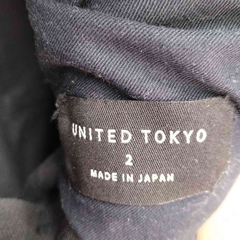 ユナイテッドトウキョウ UNITED TOKYO ネオレザーコンビデニムテーパードパンツ メンズ JPN:2