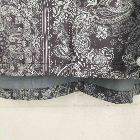 ホワイトマウンテニアリング WHITE MOUNTAINEERING ペイズリー レインポンチョ メンズ