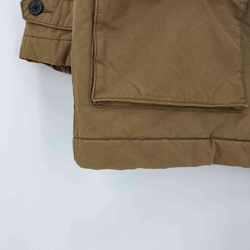 ギャップ Gap カーキ シェルパーコート メンズ import:M
