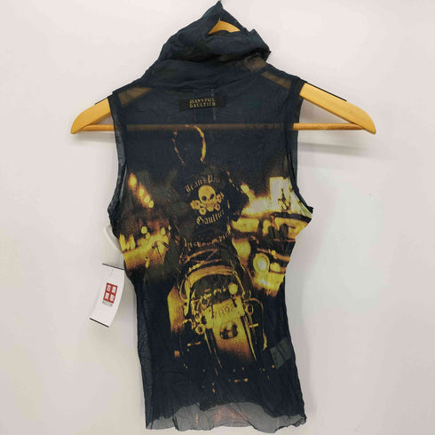 ジャンポールゴルチエ Jean Paul GAULTIER Jean's Paul Gaultier バイカーデザイン ノースリーブ パワーネット レディース FR:40