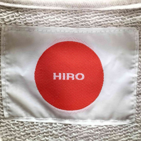 キディル KIDILL HIRO ビックプリント パーカー ビックシルエット メンズ