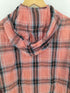 ジョンローレンスサリバン JOHN LAWRENCE SULLIVAN CHECKED CUPRA HOODED SHIRT メンズ JPN:46
