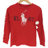 ポロラルフローレン POLO RALPH LAUREN RL67 ポニー グラフィック プリント L/S カットソー ロンT レディース import:S
