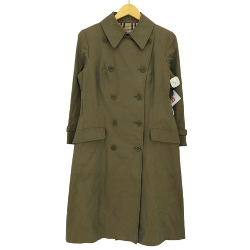 バーバリーズ BURBERRYS 60-70s イングランド製 小文字タグ REGDタグ 裏地ノバチェック 玉蟲 トレンチコート レディース