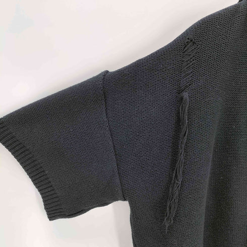 ディスカバード DISCOVERED ダメージ加工フーデッドニットベスト メンズ JPN:2