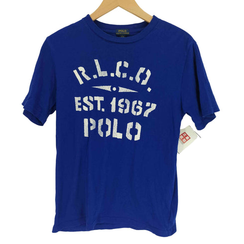 ポロラルフローレン POLO RALPH LAUREN グラフィックプリント S/S Tシャツ レディース import:L