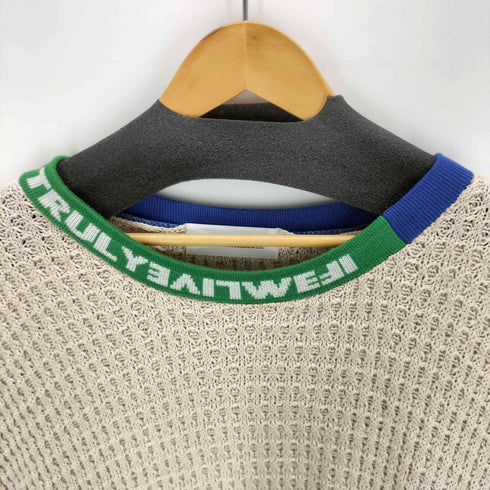 ディスカバード DISCOVERED サイドジップ ケーブルニットベスト メンズ