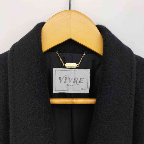 VIVRE TOKYO カシミヤ チェスター ロングコート レディース JPN:9号
