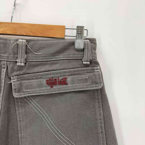 00s EIGHT BALL ベイカーワイドデニムショーツ メンズ