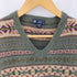 ジェイクルー J.CREW フェアアイル ラムウール Vネック ニット ベスト メンズ import:M