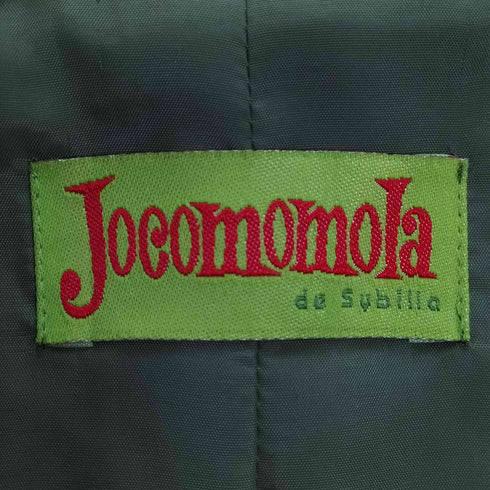 ホコモモラ Jocomomola ステッチ ウールナイロン ハーフコート レディース