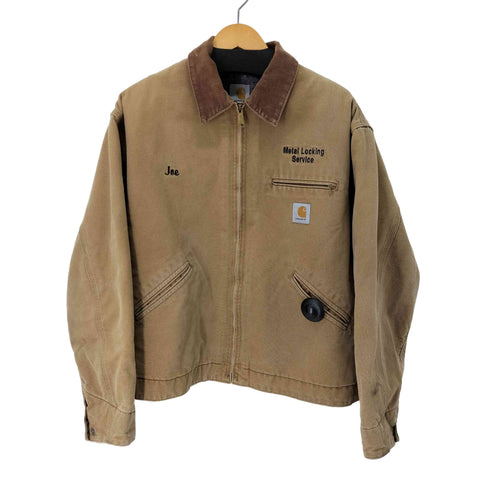 カーハート Carhartt 企業ロゴ 刺繍 裏地ブランケット デトロイトジャケット メンズ