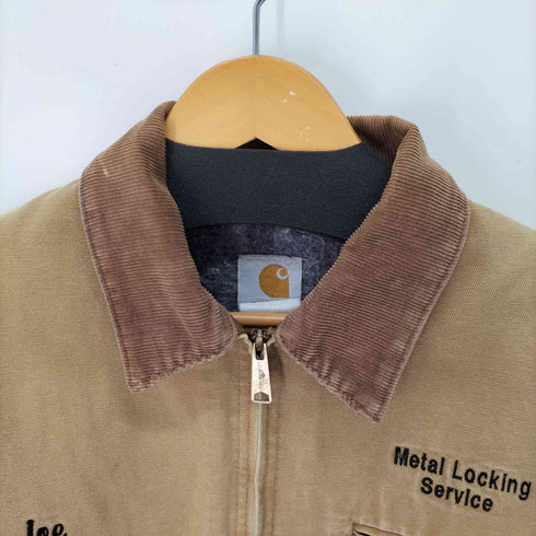 カーハート Carhartt 企業ロゴ 刺繍 裏地ブランケット デトロイトジャケット メンズ