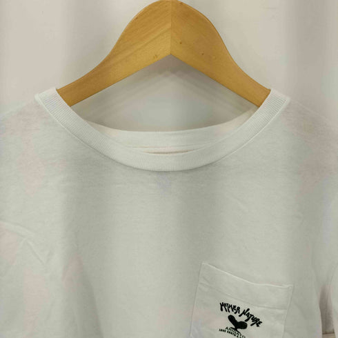 ハリウッドランチマーケット HOLLYWOOD RANCH MARKET ポケット付き プリント クルーネックTシャツ メンズ JPN:3