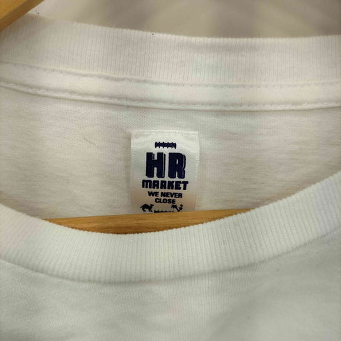 ハリウッドランチマーケット HOLLYWOOD RANCH MARKET ポケット付き プリント クルーネックTシャツ メンズ JPN:3