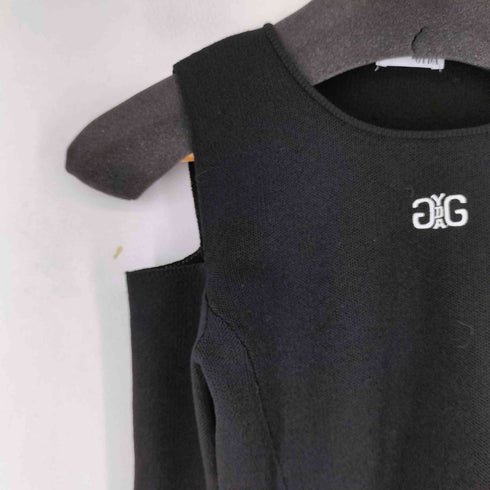 ジェイダ GYDA フロントレースアップニットトップス レディース FREE