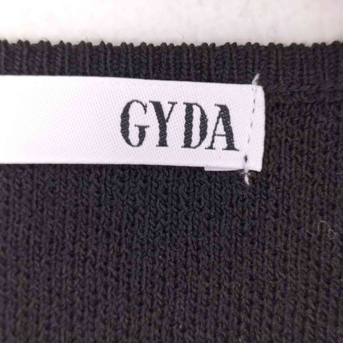 ジェイダ GYDA フロントレースアップニットトップス レディース FREE