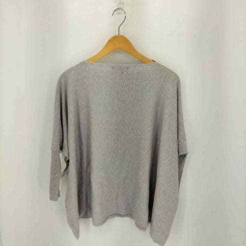 ダーマコレクション DAMA collection シルク カシミヤ ブレンド コットン ボートネック ニット レディース JPN:2