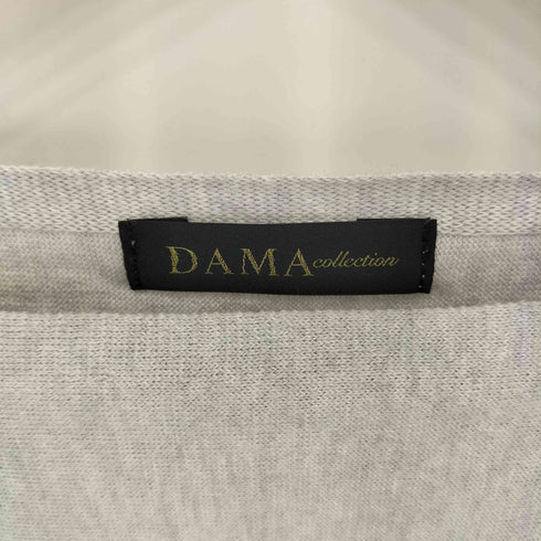 ダーマコレクション DAMA collection シルク カシミヤ ブレンド コットン ボートネック ニット レディース JPN:2
