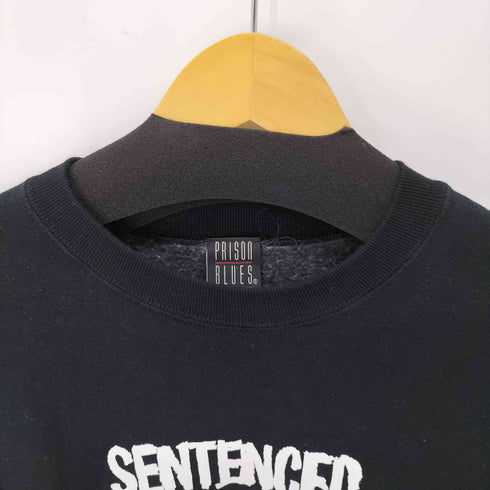 プリズンブルー PRSN BLU PRISON BLUES メキシコ製 メッセージプリント スウェット メンズ import:XXL