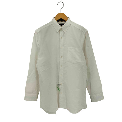 バーバリーロンドン BURBERRY LONDON ロゴ刺繍 ポケット付き ボタンダウンシャツ メンズ import:M