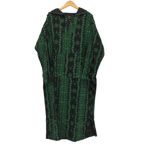 サウスツーウェストエイト SOUTH2 WEST8 Mexican One-Piece メキシカン フード付き 総柄 コットン ワンピース レディース JPN:2