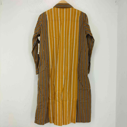 フレッドペリー FRED PERRY PANELLED WOVEN SHIRT DRESS パネル切替シャツドレス レディース UK:8