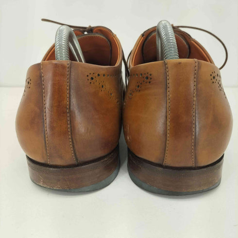 サントーニ santoni メダリオン レザー ドレスシューズ メンズ 40