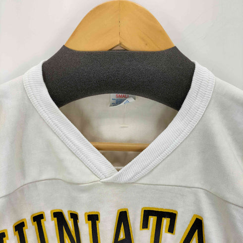 チャンピオン Champion 80S MADE IN USA トリコタグ VネックS/S フットボールTシャツ メンズ import:S