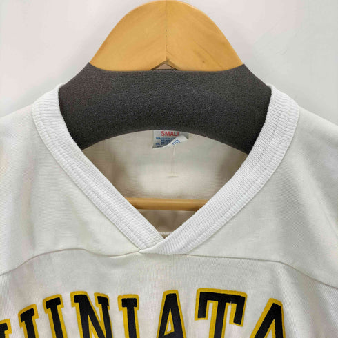 チャンピオン Champion 80S MADE IN USA トリコタグ VネックS/S フットボールTシャツ メンズ import:S