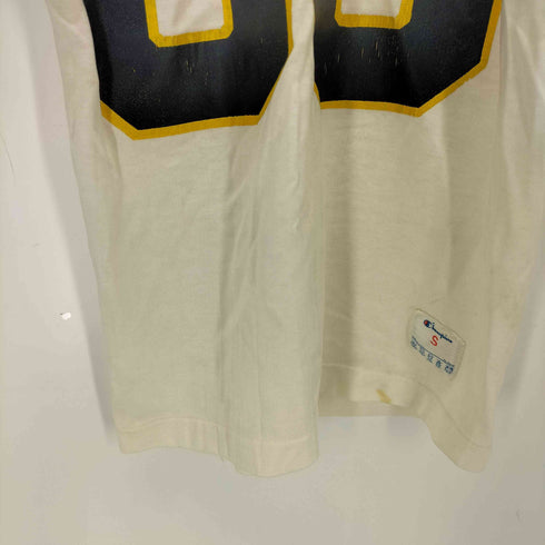 チャンピオン Champion 80S MADE IN USA トリコタグ VネックS/S フットボールTシャツ メンズ import:S