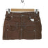 アズノゥアズドゥバズ as know as de base Y2K 刺繍 フリンジ デザイン ミニスカート レディース JPN:S