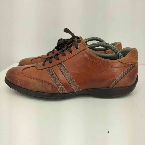 FREGINO レザー ローカット スニーカー メンズ JPN:25.5