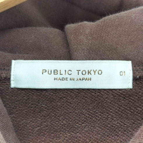 パブリックトウキョウ PUBLIC TOKYO 極フードプルオーバー レディース JPN:1
