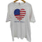 フルーツオブザルーム FRUIT OF THE LOOM 90S USA製 星条旗 ハート blomies AMERICA プリント S/S Tシャツ シングルステッチ ビックサイズ メンズ import:XL