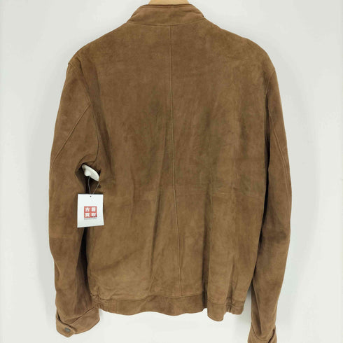 ザラ ZARA スエードレザー シングルライダースジャケット Limited edition メンズ JPN:L