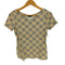 バーバリーロンドン BURBERRY LONDON ノバチェック Vネック S/S Tシャツ レディース 1